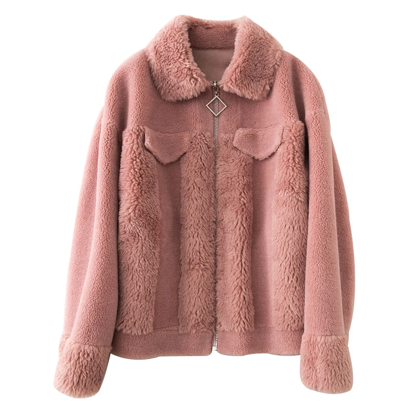 Real Fur Coat Wool Jacket Autumn Winter Coat Women Clothes 2020 Korean Vintage Streetwear Sheep Shearling Abrigo Mujer ZT3490
Real Fur Coat Wool Jacket Autumn Winter Coat Women Clothes 2020 Korean Vintage Streetwear Sheep Shearling Abrigo Mujer ZT3490