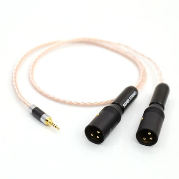 Audiocrast Hifi 2.5mm TRRS Balanced to 2 XLR Male Cable For Astell&Kern AK100II,AK120II,AK240, AK380,AK320,DP-X1
Audiocrast Hifi 2.5mm TRRS Balanced to 2 XLR Male Cable For Astell&Kern AK100II,AK120II,AK240, AK380,AK320,DP-X1