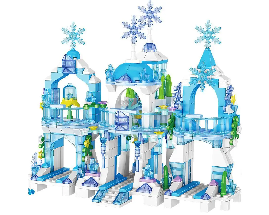 Ql2217 Snow Castle GIRL'S Princess Iceland Frozen Castle Model Educational Assembled Building Blocks Toy
Ql2217 Snow Castle GIRL'S Princess Iceland Frozen Castle Model Educational Assembled Building Blocks Toy