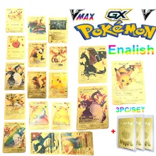3PCS Anime Pokémon Card Board Game Super Game Prop Card V vmax GX Metal Gold Battle Collection Card Children's Game Gift
3PCS Anime Pokémon Card Board Game Super Game Prop Card V vmax GX Metal Gold Battle Collection Card Children's Game Gift