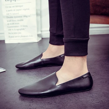 Italian Mens Shoes Outdoor Casual Luxury Brand Men Loafers Genuine Leather Moccasins Flats Men Breathable Slip on Boat Shoes P4
Italian Mens Shoes Outdoor Casual Luxury Brand Men Loafers Genuine Leather Moccasins Flats Men Breathable Slip on Boat Shoes P4