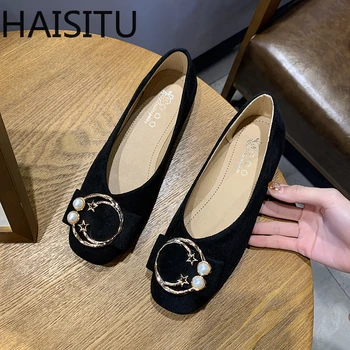 Fashion 2020 spring new women's shoes suede metal buckle European and American style shallow mouth square head flat bottom women
Fashion 2020 spring new women's shoes suede metal buckle European and American style shallow mouth square head flat bottom women