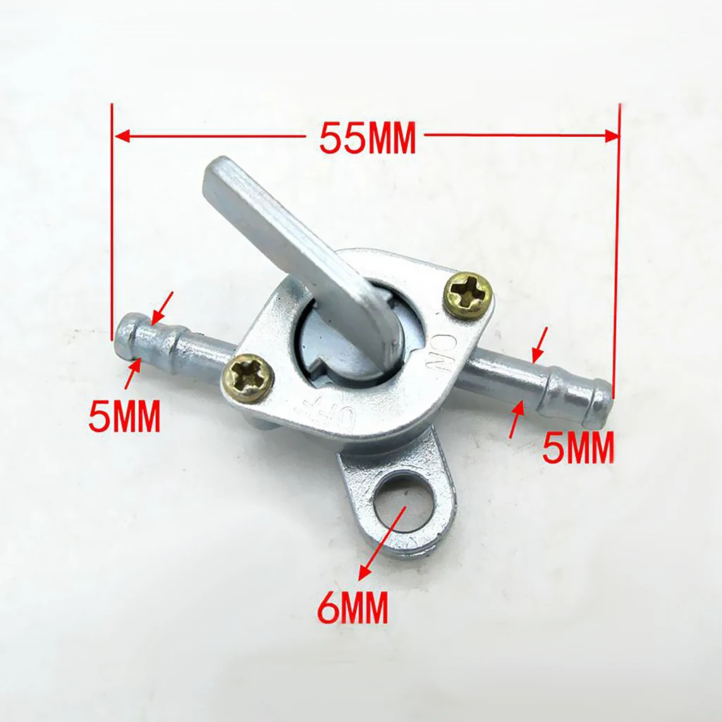Fuel Tank Switch Valve Pump Petcock for ATV Quad Dirt Pit Bike, Aluminum Fuel Tank Switch Valve Pump Petcock for ATV Quad Dirt Pit Bike, Aluminum