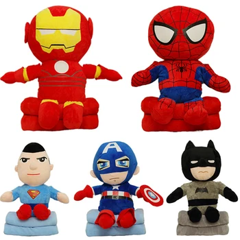 Children plush toy Captain America Iron Man spider man blanket kids baby stuffed toy 
Children plush toy Captain America Iron Man spider man blanket kids baby stuffed toy