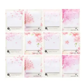 12PCS Practical Cute Self-Adhesive Cherry Blossom Nice Paper Notes Notepads Stickers Scratch Pads for Home School Office
12PCS Practical Cute Self-Adhesive Cherry Blossom Nice Paper Notes Notepads Stickers Scratch Pads for Home School Office