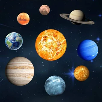 9Pcs/Set 9 Planet Solar System Fluorescent Wall Stick the Universe Planet Galaxy Children Room Bedroom Luminous Wall Stickers
9Pcs/Set 9 Planet Solar System Fluorescent Wall Stick the Universe Planet Galaxy Children Room Bedroom Luminous Wall Stickers