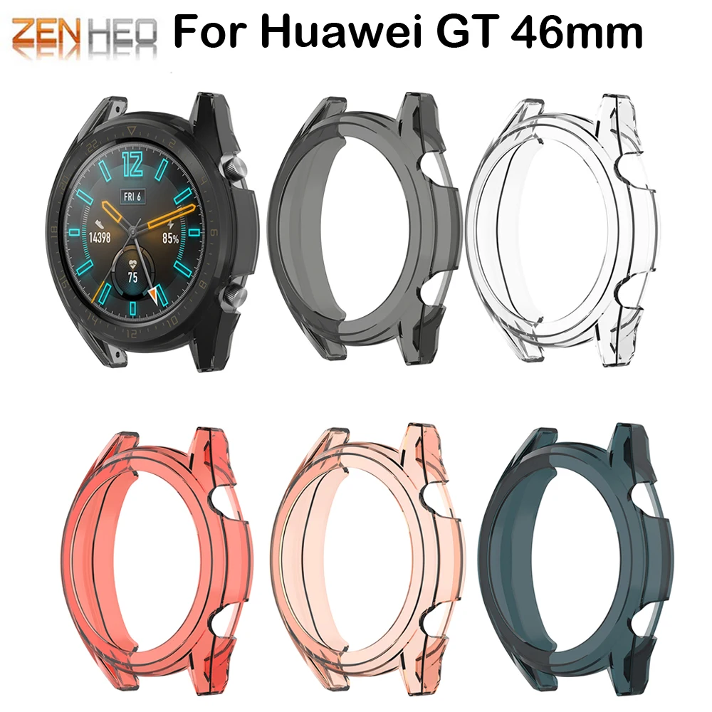 Soft TPU Transparent Protective Case Cover for Huawei Watch GT /GT 2 46mm Sport Smart Watch Protector Watch Shell Cases Frame
Soft TPU Transparent Protective Case Cover for Huawei Watch GT /GT 2 46mm Sport Smart Watch Protector Watch Shell Cases Frame