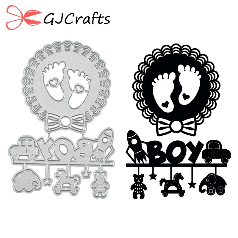 GJCrafts Baby Footprint with Boy Girl Letter Metal Cutting Dies Embossing Stencil Scrapbook Template Punch Paper Crafts New
GJCrafts Baby Footprint with Boy Girl Letter Metal Cutting Dies Embossing Stencil Scrapbook Template Punch Paper Crafts New