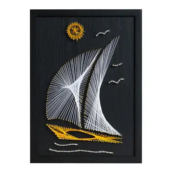 Hand-wound Winding Drawing Parent-child DIY Material Package Decorative Crafts 30x42cm
Hand-wound Winding Drawing Parent-child DIY Material Package Decorative Crafts 30x42cm