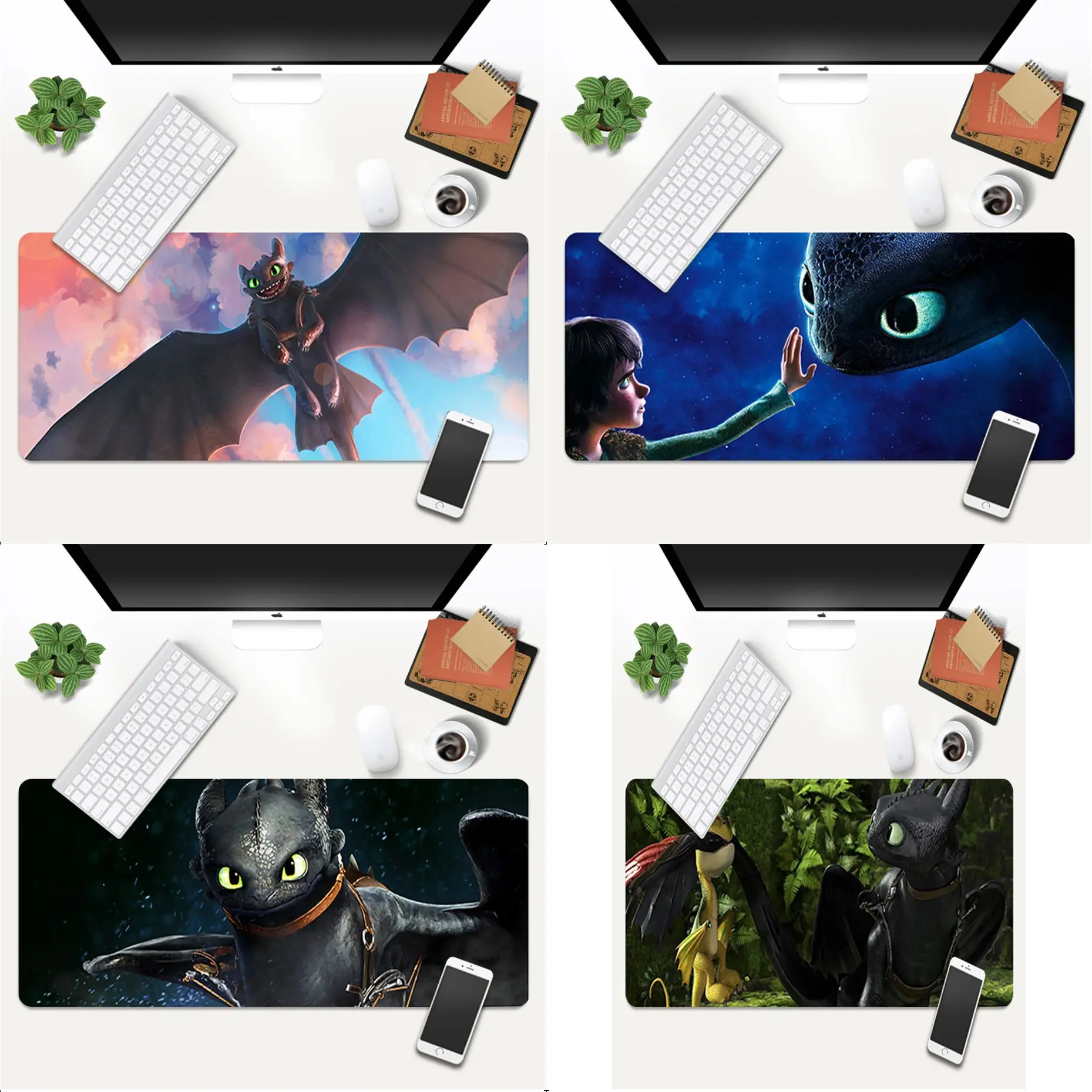 How To Train Your Dragon Anti-Slip Durable Rubber Computermats Gaming Mouse Mat xl xxl 800x300mm for Lol world of warcraft
How To Train Your Dragon Anti-Slip Durable Rubber Computermats Gaming Mouse Mat xl xxl 800x300mm for Lol world of warcraft