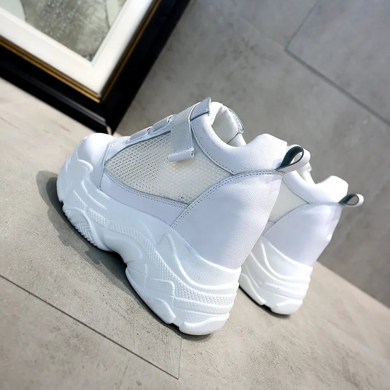 2019 Spring New Style Mesh Breathable Shoes 5.5 Cm Thick Bottomed Extra High Platform Shoes Women's Casual Shoes White Shoes
2019 Spring New Style Mesh Breathable Shoes 5.5 Cm Thick Bottomed Extra High Platform Shoes Women's Casual Shoes White Shoes