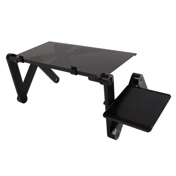 Laptop Stand Adjustable Computer Desk Table Folding Anti-Skid Bed Tray with Mouse Board Convinient for Home Working 42*26cm
Laptop Stand Adjustable Computer Desk Table Folding Anti-Skid Bed Tray with Mouse Board Convinient for Home Working 42*26cm