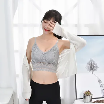 2020 New Style Beauty Back Tube Top Goblins Non-Steel Ring Lace Beauty Back Cross Underwear Women's Wrap-around Underwear Cocoa
2020 New Style Beauty Back Tube Top Goblins Non-Steel Ring Lace Beauty Back Cross Underwear Women's Wrap-around Underwear Cocoa