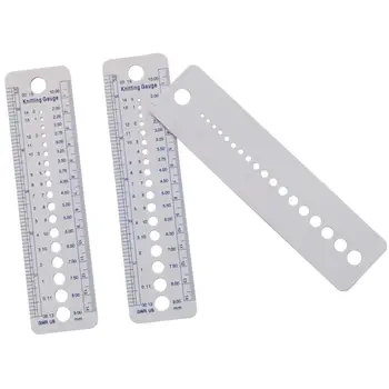 Knitting Tool Needle Gauge Inch Sewing Ruler 2-10mm Size Measuring Accessories
Knitting Tool Needle Gauge Inch Sewing Ruler 2-10mm Size Measuring Accessories