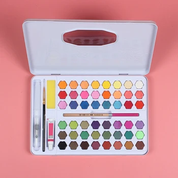 Quick Dry Children With Box Non Toxic Art Supplies Watercolor Paint Set For Beginners School Stationery Artist Solid Portable
Quick Dry Children With Box Non Toxic Art Supplies Watercolor Paint Set For Beginners School Stationery Artist Solid Portable