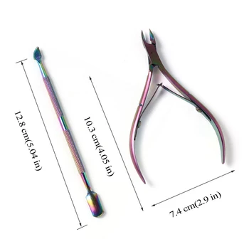 2Pcs Nail File Cuticle Nipper Tool Nail Art Exfoliating Tools Set Pusher Remover Cutter Clipper Trimmer Scissors Manicure Tool
2Pcs Nail File Cuticle Nipper Tool Nail Art Exfoliating Tools Set Pusher Remover Cutter Clipper Trimmer Scissors Manicure Tool