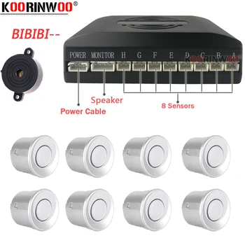 Koorinwoo Car Parking Sensors 8 Radars Parking System Alarm Speaker Parking Assist Car Accessories Parktronic Auto Sound Speaker
Koorinwoo Car Parking Sensors 8 Radars Parking System Alarm Speaker Parking Assist Car Accessories Parktronic Auto Sound Speaker