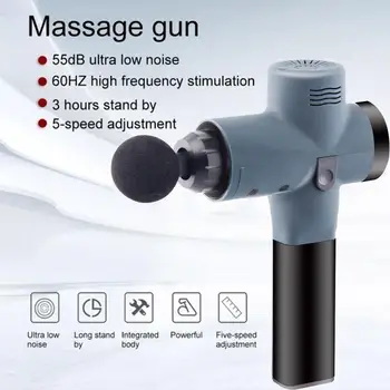 Durable Vibrating Therapy Device Massage Body Muscles 5 Stalls Sports Low Back Pain Crossfit Knees Percussive Massager Gun Yoga
Durable Vibrating Therapy Device Massage Body Muscles 5 Stalls Sports Low Back Pain Crossfit Knees Percussive Massager Gun Yoga