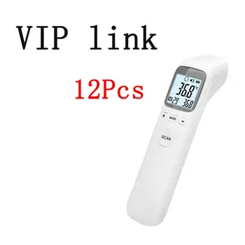 VIP Link 12Pcs To Brazil Forhead Thermometer Infrared Digital Thermometer Non-Contact Adult Baby Accurate Measuring Equipment
VIP Link 12Pcs To Brazil Forhead Thermometer Infrared Digital Thermometer Non-Contact Adult Baby Accurate Measuring Equipment