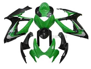 For Suzuki GSXR600 GSXR750 K6 2006 2007 ABS Body Frame Fairing Kit Green Black Bodycover 
For Suzuki GSXR600 GSXR750 K6 2006 2007 ABS Body Frame Fairing Kit Green Black Bodycover