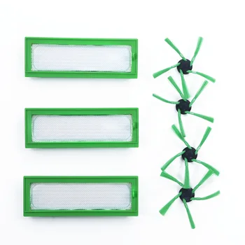 7pcs/set 5-arm Side Brushes Dust Filters For Vorwerk Kobold VR200 Vacuum Cleaner Parts Household Cleaning Tools
7pcs/set 5-arm Side Brushes Dust Filters For Vorwerk Kobold VR200 Vacuum Cleaner Parts Household Cleaning Tools