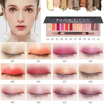 12 Colors Professional Eyeshadow Palette Cosmetic Makeup Shimmer Matte Sombras Eyeshadow Palette Moisturizer Waterproof
12 Colors Professional Eyeshadow Palette Cosmetic Makeup Shimmer Matte Sombras Eyeshadow Palette Moisturizer Waterproof