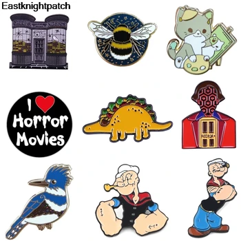 12pcs/lot E1929 Catoon Power Man Enamel Pin Medal Cute Cat Dinosaur Brooches Collection Lapel Pin Badges for Backpack Jewelry
12pcs/lot E1929 Catoon Power Man Enamel Pin Medal Cute Cat Dinosaur Brooches Collection Lapel Pin Badges for Backpack Jewelry