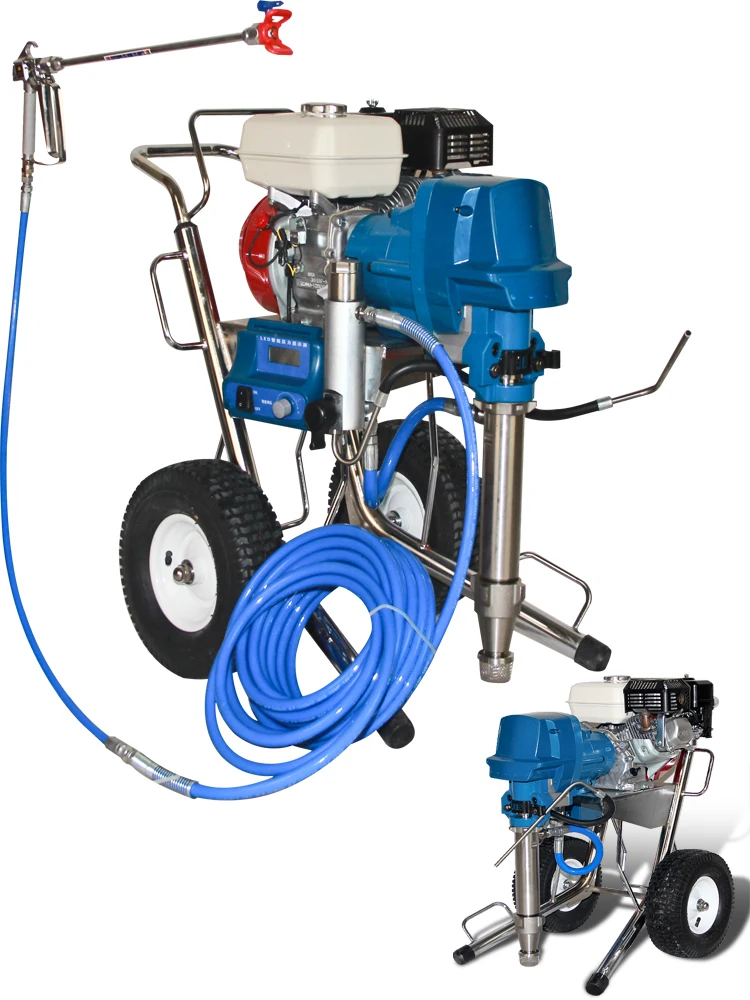 High pressure airless putty powder spraying machine multi-function engineering spray paint machine 220V 4500W 16L/min
High pressure airless putty powder spraying machine multi-function engineering spray paint machine 220V 4500W 16L/min