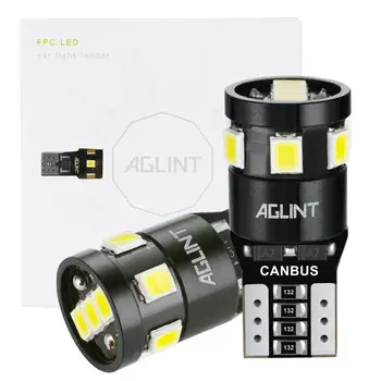 AGLINT 10PCS LED CANBUS Error Free W5W 9SMD Interior Car Bulbs Reading Dome Trunk T10 194 168 LED Auto Car Light Xenon White 12V
AGLINT 10PCS LED CANBUS Error Free W5W 9SMD Interior Car Bulbs Reading Dome Trunk T10 194 168 LED Auto Car Light Xenon White 12V