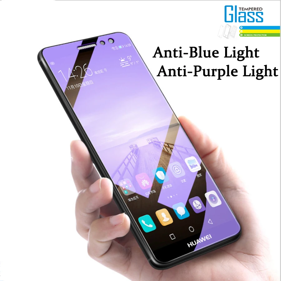 Закаленное стекло с защитой от синего излучения для Oppo Reno Z 2 2Z Ace 10X A57 A91 защита