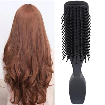Plastic Detangle Hairbrush Salon Hairdressing Straight Curly Hair Comb Tangle Hair Brush High Quality
Plastic Detangle Hairbrush Salon Hairdressing Straight Curly Hair Comb Tangle Hair Brush High Quality