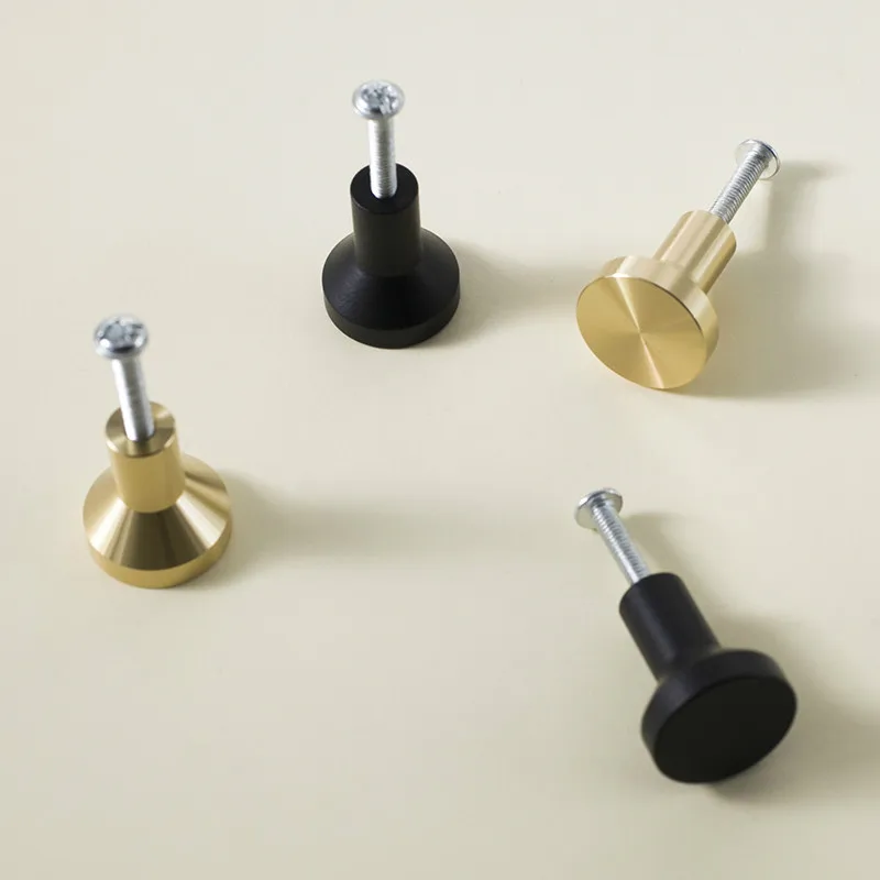 Gold Brass Small Handle Modern Minimalist Wardrobe Cabinet Drawer Pure Copper Small Handle Black Round Knobs
Gold Brass Small Handle Modern Minimalist Wardrobe Cabinet Drawer Pure Copper Small Handle Black Round Knobs