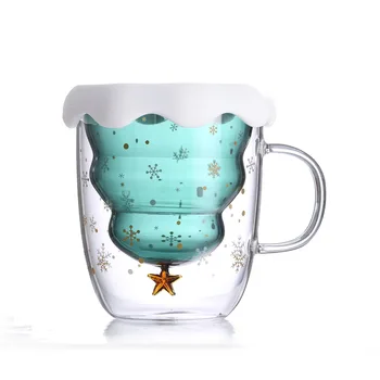 300ML Double Layered Anti Scald Glass Christmas Tree Starry Sky Coffee Mug Thermal Insulation Breakfast Milk Cup Children's Gift
300ML Double Layered Anti Scald Glass Christmas Tree Starry Sky Coffee Mug Thermal Insulation Breakfast Milk Cup Children's Gift