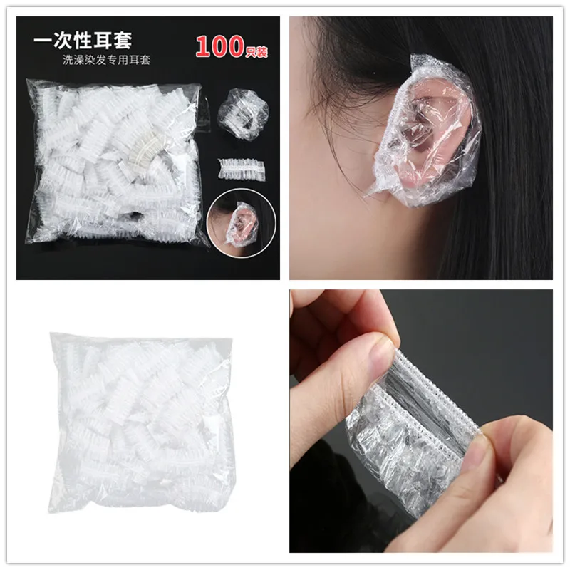 50/100 pcs Disposable Hairdressing Earmuffs Salon Clear Ear Cover Ear Protection Hair Dye Protect Cap Hair Color Styling Tool
50/100 pcs Disposable Hairdressing Earmuffs Salon Clear Ear Cover Ear Protection Hair Dye Protect Cap Hair Color Styling Tool