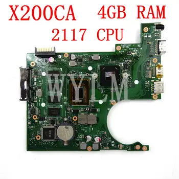 X200CA Motherboard For ASUS X200CA X200CAP Laptop mainboard 2117 CPU 4GB RAM REV2.1 X200CA notebook motherboard 100% Test work
X200CA Motherboard For ASUS X200CA X200CAP Laptop mainboard 2117 CPU 4GB RAM REV2.1 X200CA notebook motherboard 100% Test work