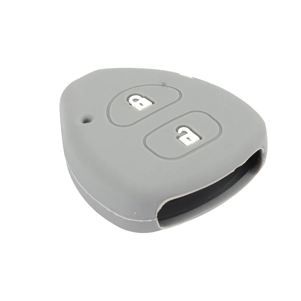 2 Buttons Silicone Car Key Cover Case For TOYOTA Corolla Hilux Vitz Vios Rav4 Aqua Camry Highlander Land Cruiser Pardo Prius
2 Buttons Silicone Car Key Cover Case For TOYOTA Corolla Hilux Vitz Vios Rav4 Aqua Camry Highlander Land Cruiser Pardo Prius