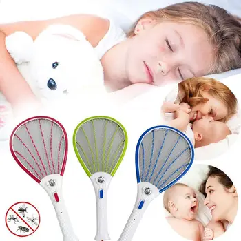 Multifunctional Rechargeable Electric Mosquito Swatter Bug Held Killer with LED Hand Electric Insect Lamp Fly Mosquitoes Ra Z7X7
Multifunctional Rechargeable Electric Mosquito Swatter Bug Held Killer with LED Hand Electric Insect Lamp Fly Mosquitoes Ra Z7X7