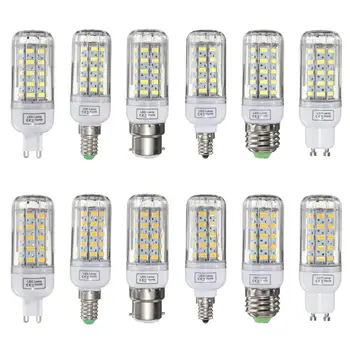 

LED Corn Lamp Bulb E27/E14/E12/B22/G9/GU10 Dimmable 5W AC220V LED Bulb White/Warm White 50 SMD 5730 Corn Light Lamp