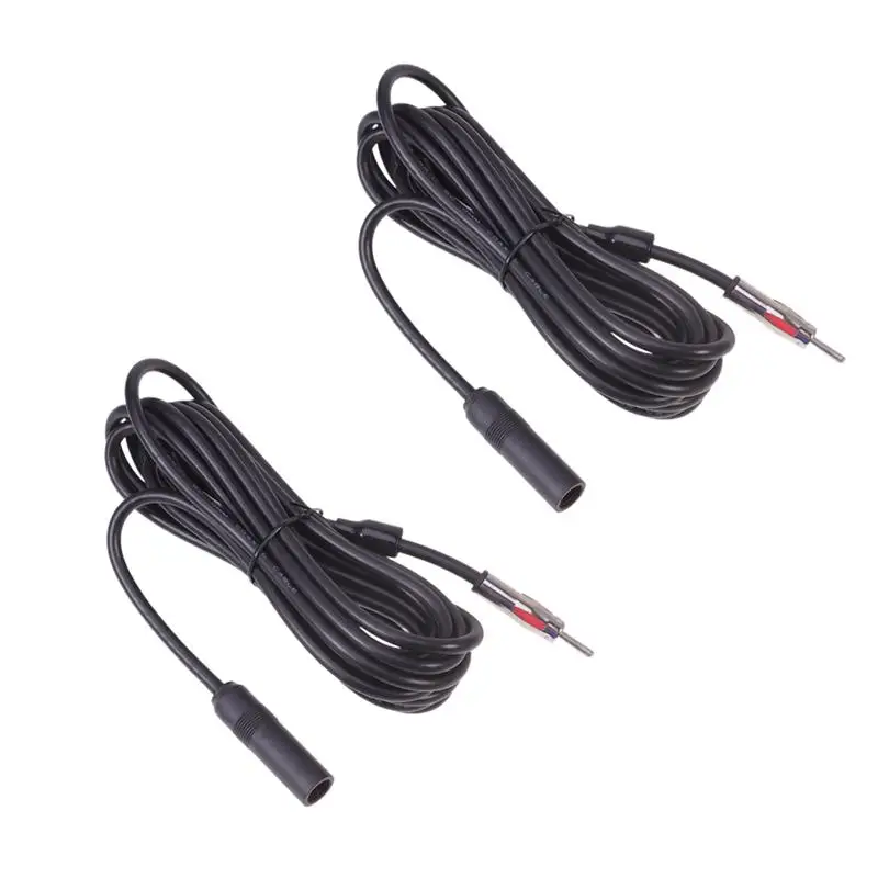 WINOMO 2pcs Antenna Adapter Male To Female FM Radio Antenna Adapter Converter Cable Extension Cable For Vehicle
WINOMO 2pcs Antenna Adapter Male To Female FM Radio Antenna Adapter Converter Cable Extension Cable For Vehicle