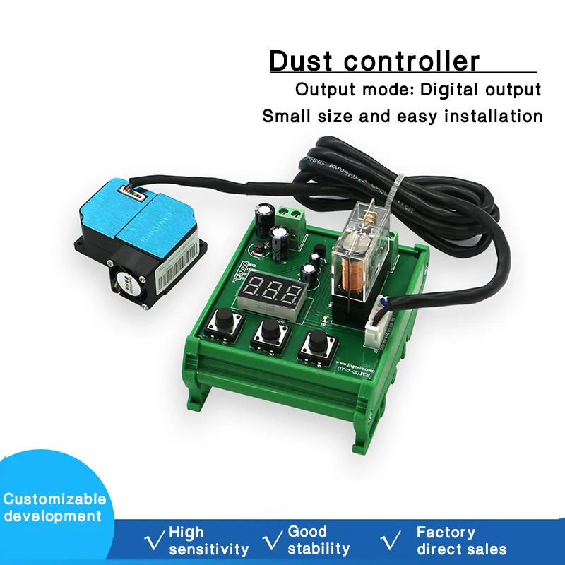 Лазерная флюоресцентная система PM2.5 превышает стандартный контроль, Интеллектуальное обнаружение качества воздуха с сигнализацией
Лазерная флюоресцентная система PM2.5 превышает стандартный контроль, Интеллектуальное обнаружение качества воздуха с сигнализацией