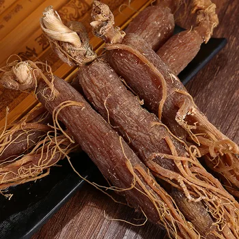 

12 Years High Quality Red Ginseng Root Improve Immunity Relieve Fatigue Anti-Aging Rare Medicinal Herbs from the Tibetan Plateau