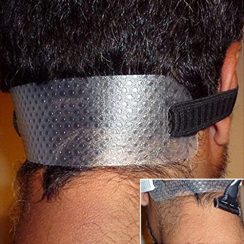 Useful Neck Hair Guide Template for Shaving Keeping a Clean and Curved Neck Hairline
Useful Neck Hair Guide Template for Shaving Keeping a Clean and Curved Neck Hairline