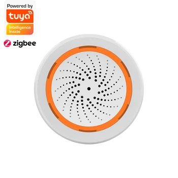 Zigbee 3.0 Temperature Humidity alarm siren sensor detector 3 in 1 High Sensitive sensor for Tuya smart Home Automation System
Zigbee 3.0 Temperature Humidity alarm siren sensor detector 3 in 1 High Sensitive sensor for Tuya smart Home Automation System