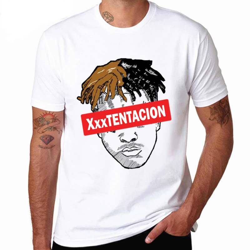 Xxxtentacion Rapper Print T-Shirt Cotton Hip Hop O-Neck Men's T Shirt Summer Short Sleeve Men Clothing
Xxxtentacion Rapper Print T-Shirt Cotton Hip Hop O-Neck Men's T Shirt Summer Short Sleeve Men Clothing
