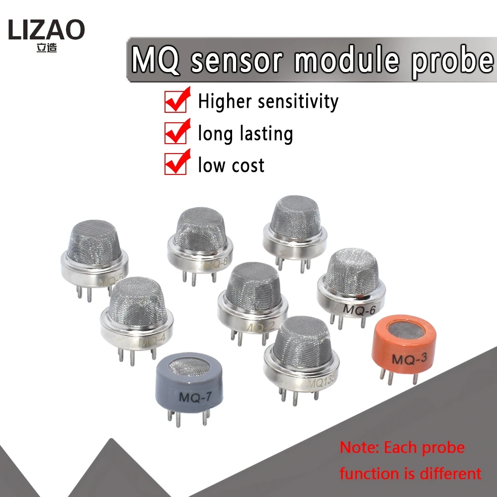 MQ Series Sensor s MQ135 MQ2 MQ3 MQ5 MQ7 Обнаружение искусственных датчиков | Электронные