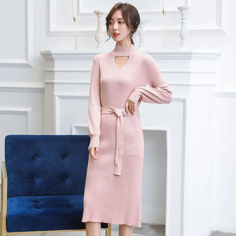 Fashion Autumn Sweater Dress Women Knit Sweaters Dresses Elegant Woman Sweater Bodycon Dress Woman High Waist Turtleneck Dresses
Fashion Autumn Sweater Dress Women Knit Sweaters Dresses Elegant Woman Sweater Bodycon Dress Woman High Waist Turtleneck Dresses