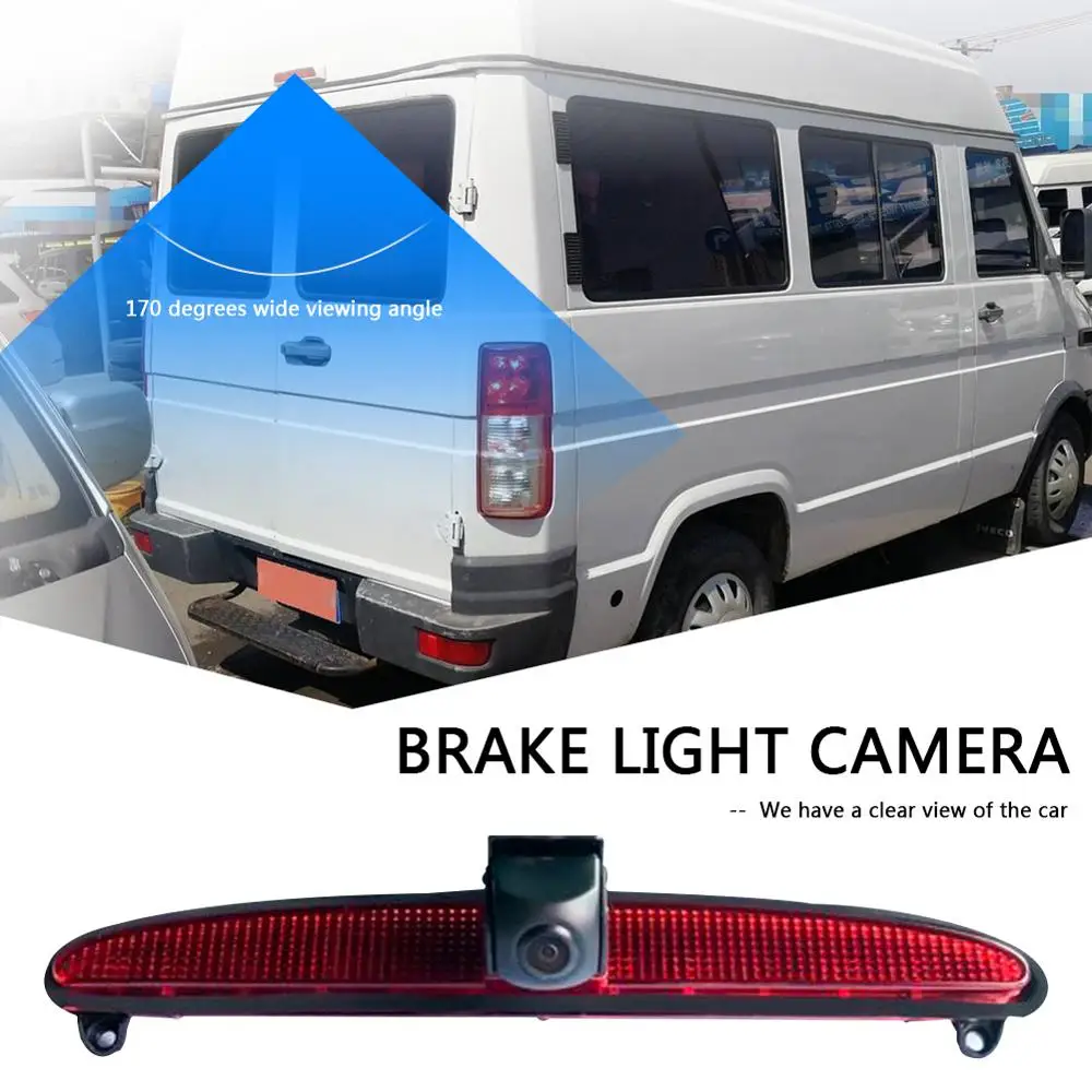 YAZH Car 3rd Brake Light Rear View Reversing Back Up Parking Camera for IVECO Daily 5th Gen 2015-2018 HD Waterproof Night Vision
YAZH Car 3rd Brake Light Rear View Reversing Back Up Parking Camera for IVECO Daily 5th Gen 2015-2018 HD Waterproof Night Vision