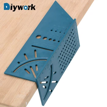 DIYWORK 45 Degree and 90 Degree Square Measure Tool Angles Measure Ruler Woodworking Gauge Ruler 3D Mitre Angle Measuring
DIYWORK 45 Degree and 90 Degree Square Measure Tool Angles Measure Ruler Woodworking Gauge Ruler 3D Mitre Angle Measuring