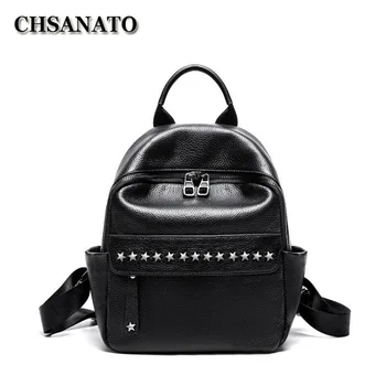 CHSANATO England Style Mini Women Backpacks Genuine Leather Fashion School Bag Small Backpack for Girls Real Leather Bagpack
CHSANATO England Style Mini Women Backpacks Genuine Leather Fashion School Bag Small Backpack for Girls Real Leather Bagpack