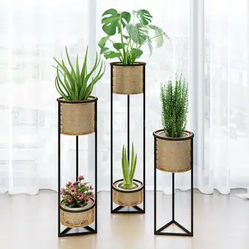 599 European wrought iron flower shelf pot rack living room interior modern minimalist home Nordic plant racks
599 European wrought iron flower shelf pot rack living room interior modern minimalist home Nordic plant racks